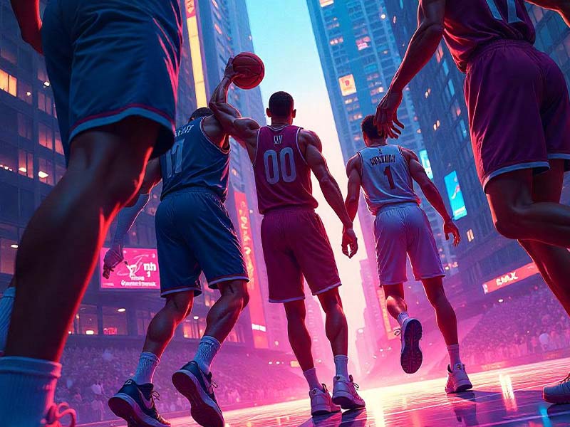 东契奇来到自己的快闪店展示了自己的柔和手感！