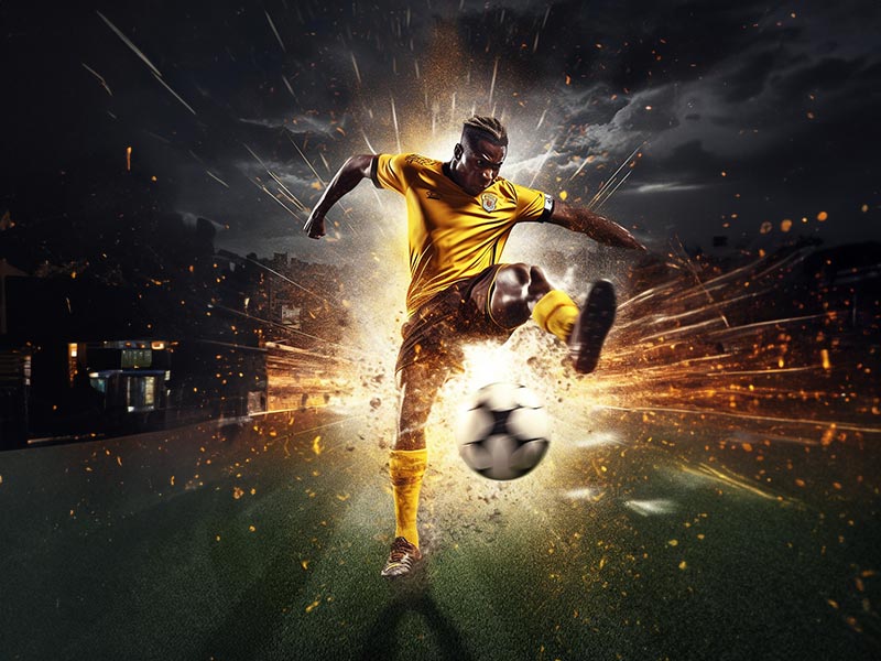 直红罚下!埃里克加西亚最后一名防守队员放倒对手!